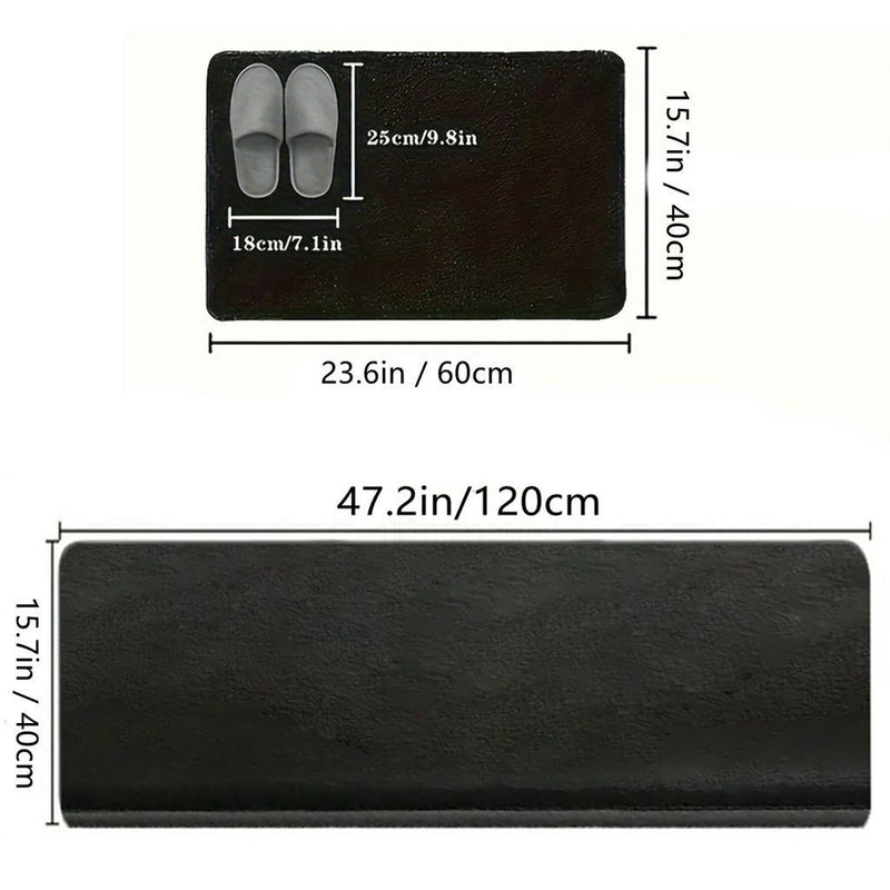 1 pc Tapete De Cozinha De Tamanho Grande Antiderrapante super Macio Absorvente Do Piso Banheiro Quarto Decoração Da Casa