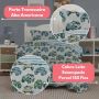 Kit Colcha Cobre Leito Cama Casal Padrão 3 Peças Dupla Face - Mescla Classic