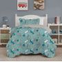 Kit Colcha Cobre Leito Cama Queen 3 Peças Dupla Face - Mescla Classic