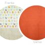 Kit Colcha Cobre Leito Casal Padrão 3 Peças Boutis Estampado Dupla Face Patchwork