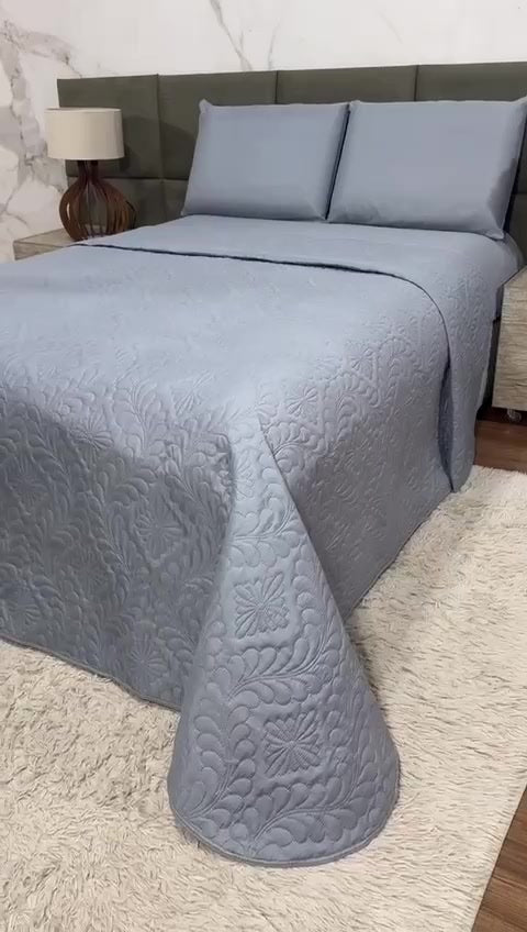 Cobre Leito Casal Lençol Casal 4 Peças Slim