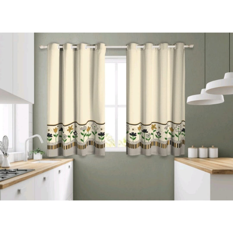 Cortina de Cozinha e Janela Oxford 2,00 X 1,50 Estampada Envio Rápido