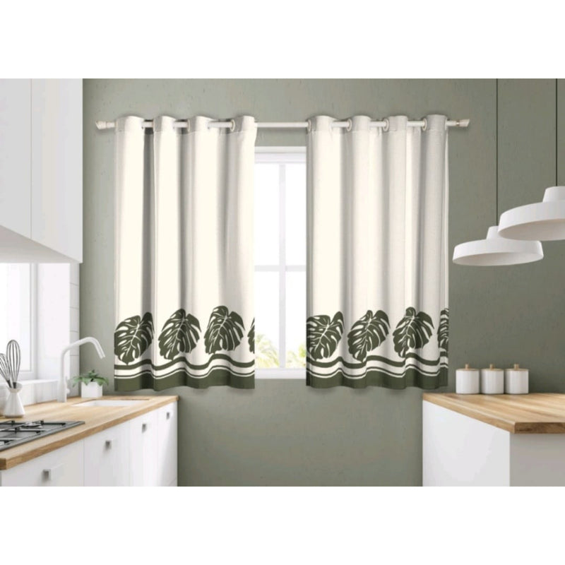 Cortina de Cozinha e Janela Oxford 2,00 X 1,50 Estampada Envio Rápido