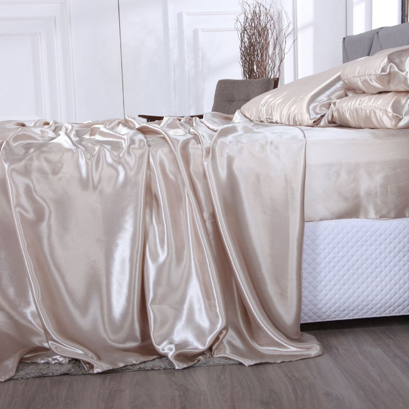 Jogo De Cama King Size 04 Peças Cetim Charmousse Barato