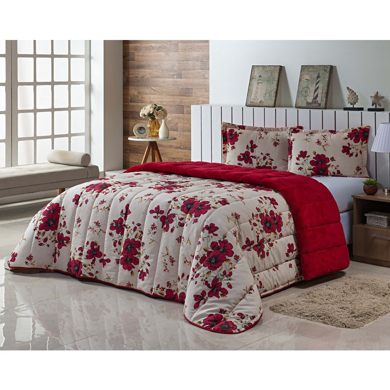 Coberdrom Casal Queen Estampado 2,40m x 2,20m Exlusivo - MaYu Enxovais