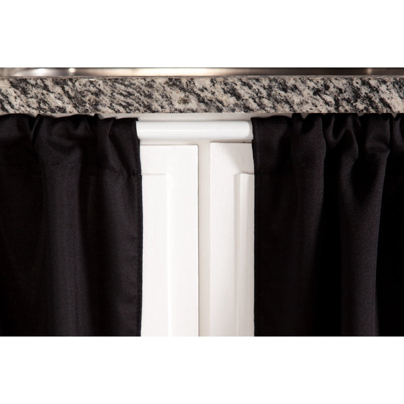 Kit Cortinas De Cozinha Janela Pia Balcão Tecido Liso