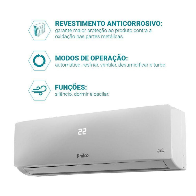 Ar Condicionado LG Dual Inverter Voice 9.000 Btus Frio 220v R-32